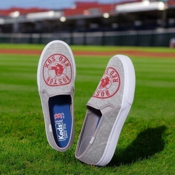 Red Sox Keds Slip Ons - Picture 1 of 9